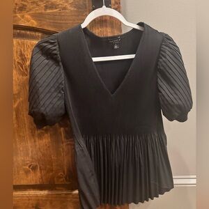 Current Air LA Black Blouse